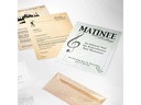 Sigel Perga Marmorpapier, Grau, A4, 100 Blatt