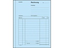 Favorit Durchschreibeblock 113 x 144 mm Rechnungen, 50 x 2 Blatt
