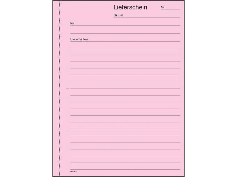 Favorit Durchschreibeblock 9233OK A5 50 Blatt