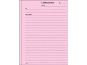 Favorit Durchschreibeblock A5 Lieferschein, Rot/Weiss