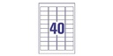 Avery Zweckform Adressetiketten L4770-25 45.7 x 25.4 mm, 1000 Etiketten