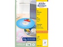 Avery Zweckform CD-Etiketten L6043-100 Ø 117 mm