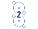 Avery Zweckform CD-Etiketten L7676-25 Ø 117 mm