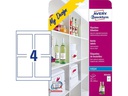 Avery Zweckform Flaschen-Etiketten MD4001  90 x 120 mm