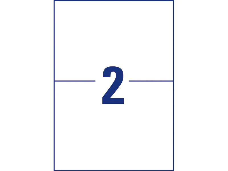 Avery Zweckform Hinweis-Etiketten Set 210 x 148 mm, 10 Blatt