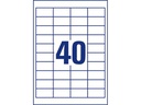 Avery Zweckform Hinweis-Etiketten Set 48.5 x 25.4 mm, 10 Blatt