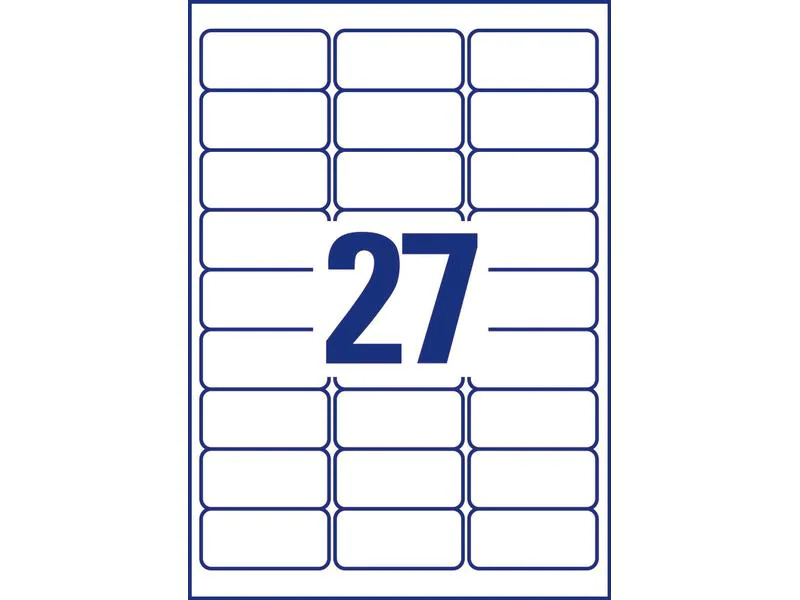 Avery Zweckform Hinweis-Etiketten Set 63.5 x 29.6 mm, 10 Blatt