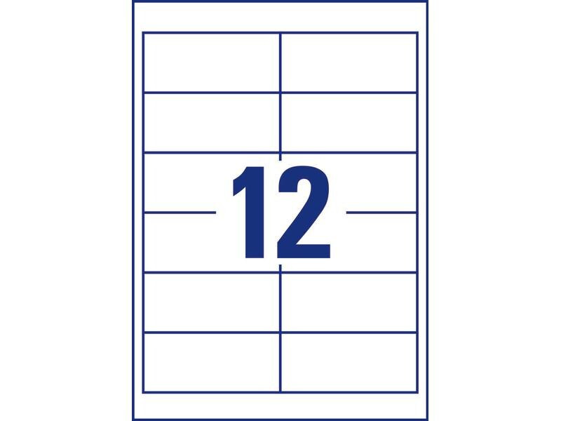Avery Zweckform Hinweis-Etiketten Set 97 x 42.3 mm, 10 Blatt