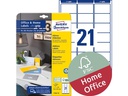 Avery Zweckform Hinweis-Etiketten Set Ø 63.5 x 38.1 mm, 10 Blatt