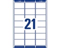 Avery Zweckform Hinweis-Etiketten Set Ø 63.5 x 38.1 mm, 10 Blatt