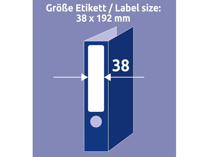 Avery Zweckform Ordneretiketten L4760 192 x 38 mm