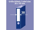 Avery Zweckform Ordneretiketten L4760 192 x 38 mm