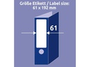 Avery Zweckform Ordneretiketten L4761 192 x 61 mm