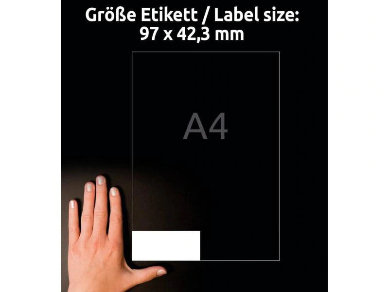 Avery Zweckform Runde Etiketten L6019REV Ø 10 mm