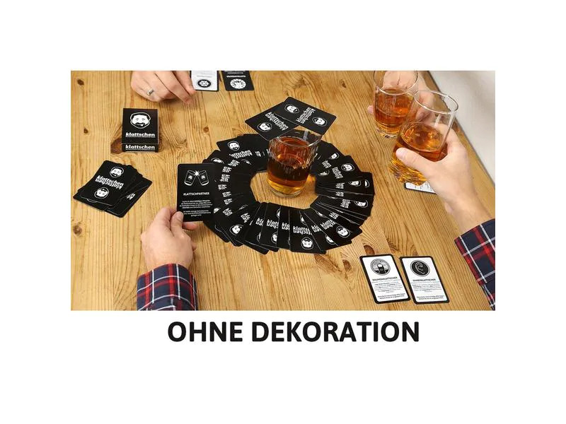 Denkriesen Partyspiel klattschen - Trinkspiel