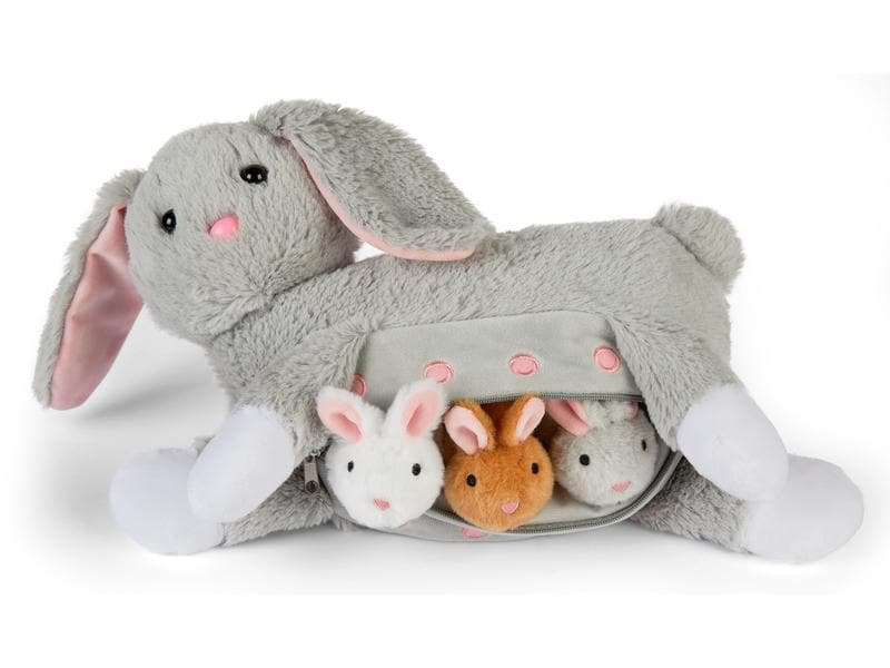 Mamanimals Kuscheltier Mama Hase &amp; Babys