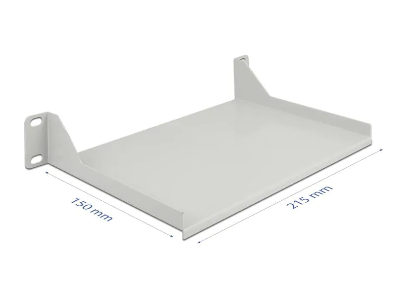 Delock Fachboden 1HE 150 mm x 215 mm, Grau