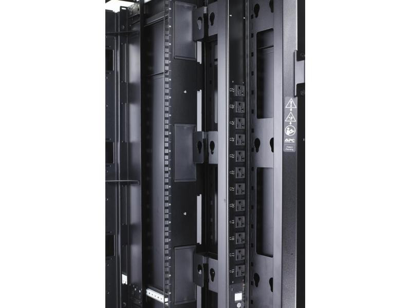 APC Kabelführungsklemme AR7710 19 Rack, Schwarz
