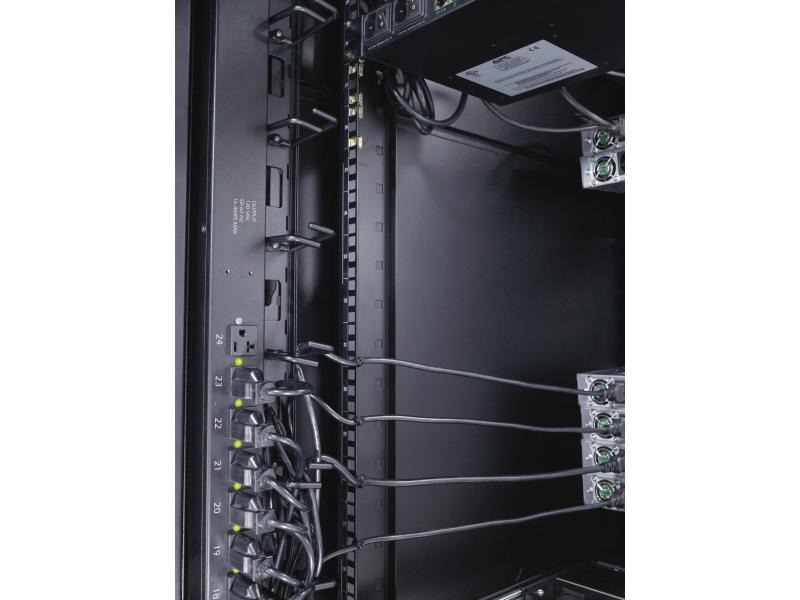 APC Kabelführungspanel AR8442 19 Rack, Schwarz