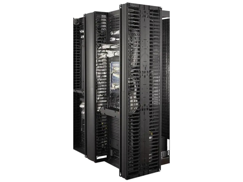 APC Kabelführungspanel AR8725 19 Rack, Schwarz