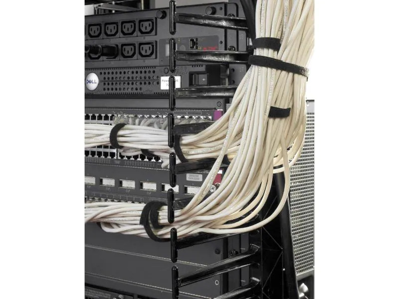 APC Kabelführungspanel AR8725 19 Rack, Schwarz