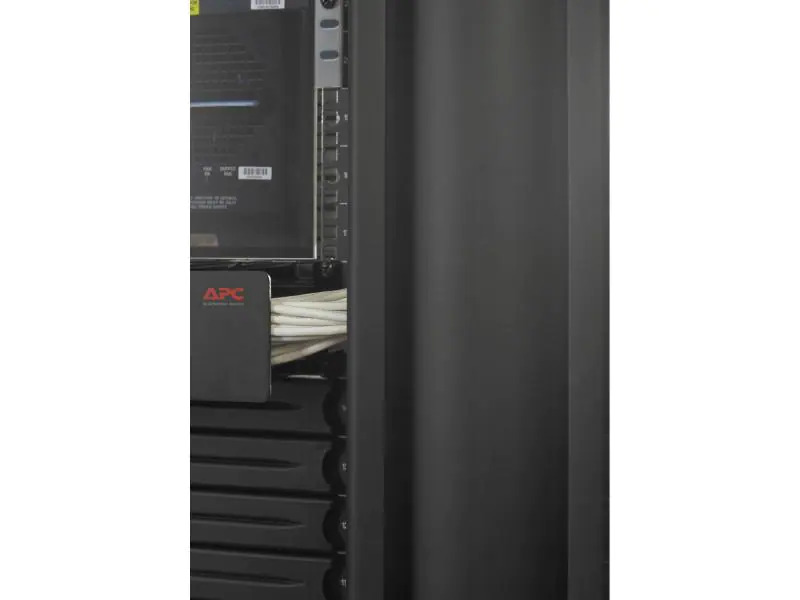 APC Kabelführungspanel AR8725 19 Rack, Schwarz