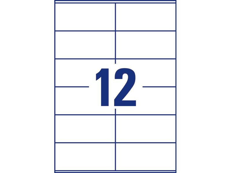 Avery Zweckform Universal-Etiketten 105 x 48 mm, 10 Blatt
