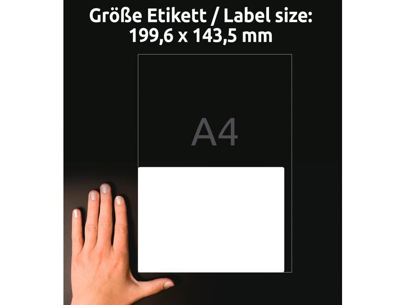 Avery Zweckform Universal-Etiketten 199 x 143.5 mm, 100 Blatt