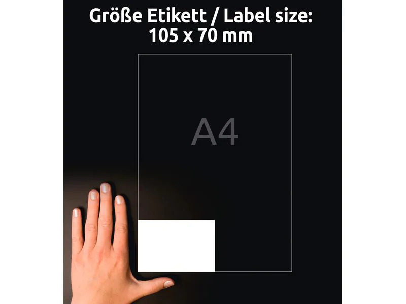 Avery Zweckform Universal-Etiketten 3426 105 x 70 mm