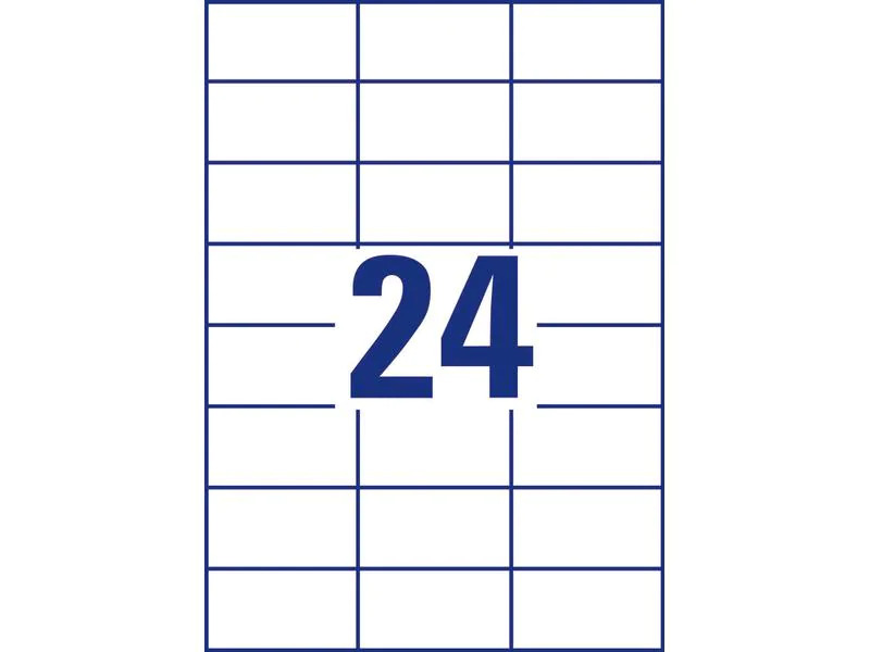 Avery Zweckform Universal-Etiketten 3474-10 70 x 37 mm