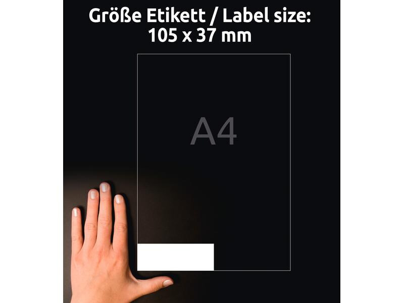 Avery Zweckform Universal-Etiketten 3484 105 x 37 mm