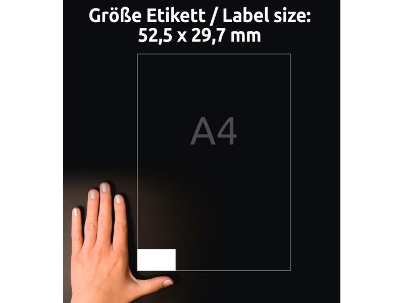 Avery Zweckform Universal-Etiketten 3651 52.5 x 29.7 mm