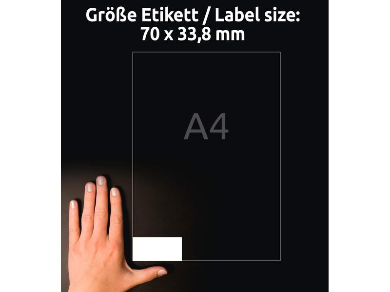 Avery Zweckform Universal-Etiketten 3664 70 x 33.8 mm