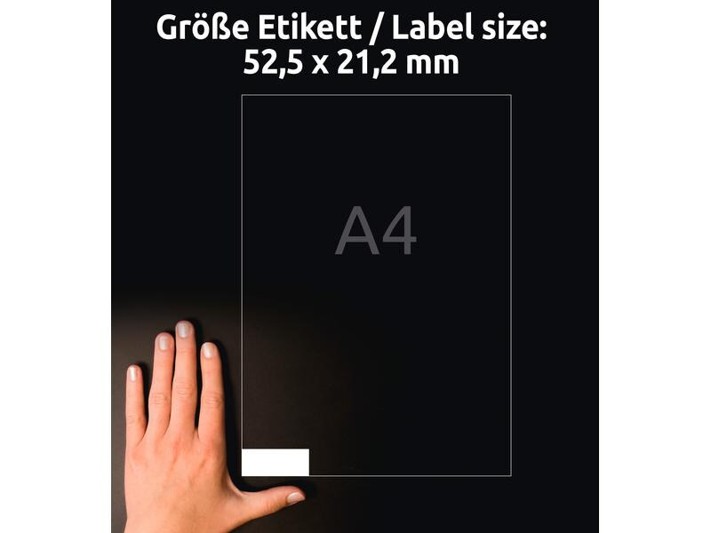 Avery Zweckform Universal-Etiketten 3668 52.5 x 21.2 mm