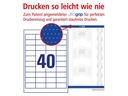 Avery Zweckform Universal-Etiketten 4780 48.5 x 25.4 mm