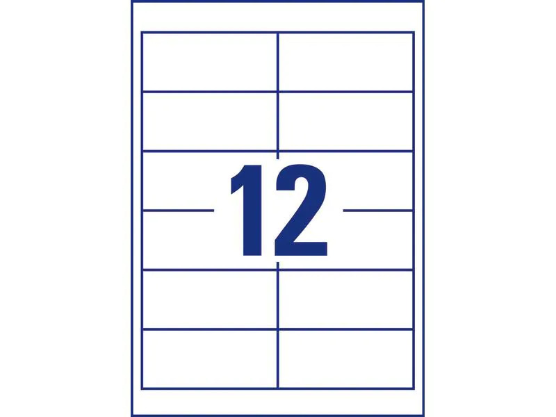 Avery Zweckform Universal-Etiketten 4781 97 x 42.3 mm