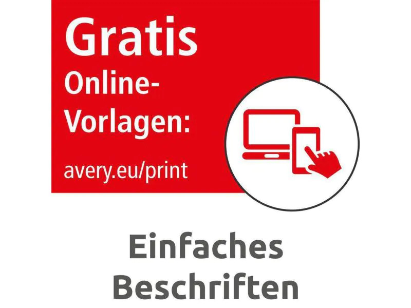 Avery Zweckform Universal-Etiketten 6121  38 x 21.2 mm