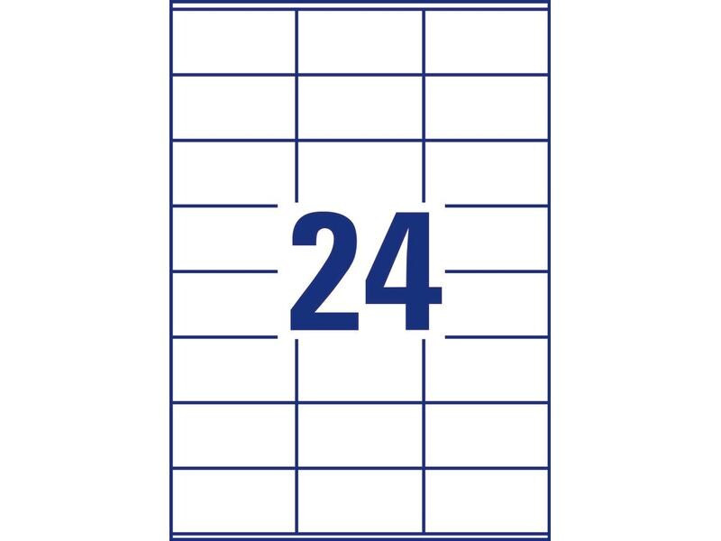 Avery Zweckform Universal-Etiketten 70 x 36 mm, 10 Blatt