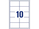 Avery Zweckform Universal-Etiketten A4 97 x 55 mm, 100 Blatt