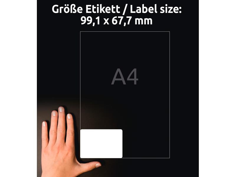 Avery Zweckform Universal-Etiketten L4715-20 99.1 x 67.7 mm Wetterfest
