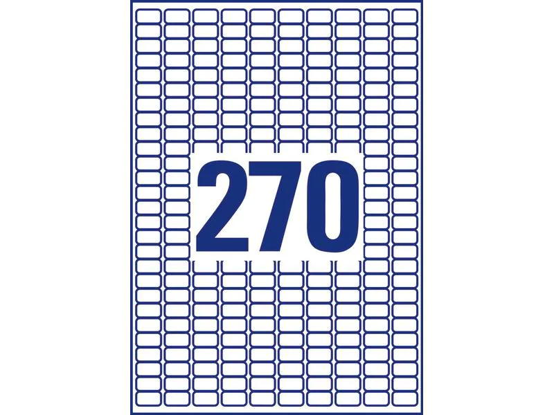 Avery Zweckform Universal-Etiketten L4730REV-25  17.8 x 10 mm
