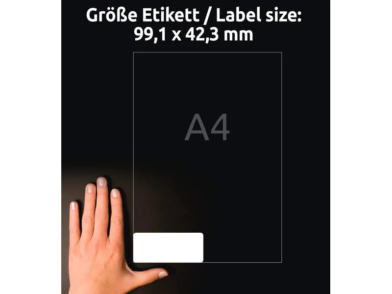 Avery Zweckform Universal-Etiketten L4776-20 Wetterfest