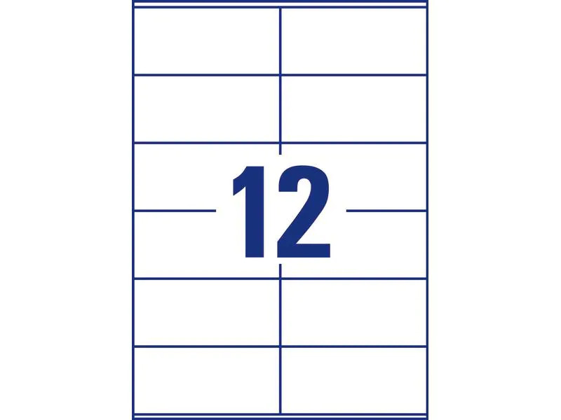 Avery Zweckform Universal-Etiketten L7875-20 105 x 48 mm