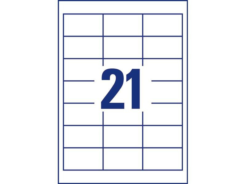 Avery Zweckform Universal-Etiketten mit ultragrip 64x36 mm
