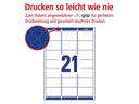 Avery Zweckform Versand-Etiketten L7160 63.5 x 38.1 mm