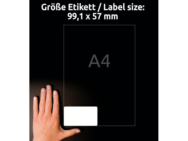 Avery Zweckform Versand-Etiketten L7173-100 99.1 x 57 mm