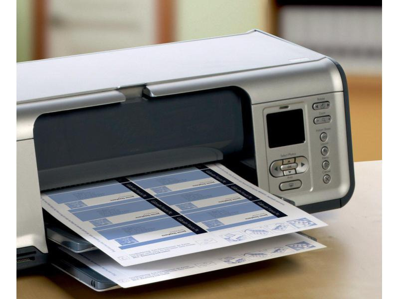 Avery Zweckform Visitenkarten-Etiketten Inkjet 85 x 54 mm 80 Stück