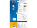 HERMA CD-Etiketten 5115 Ø 116 mm Weiss, 25 Blatt