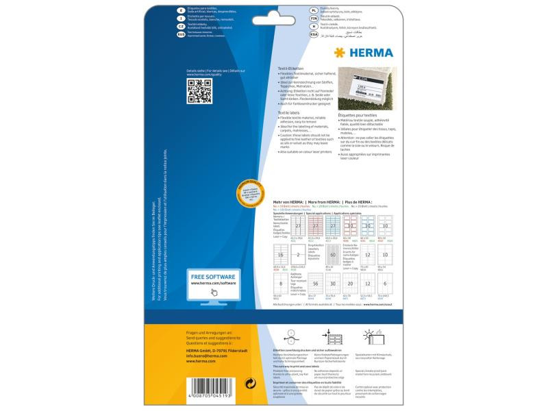 HERMA Namensetiketten 4519 199,6 x 143,5 mm, 40 Etiketten
