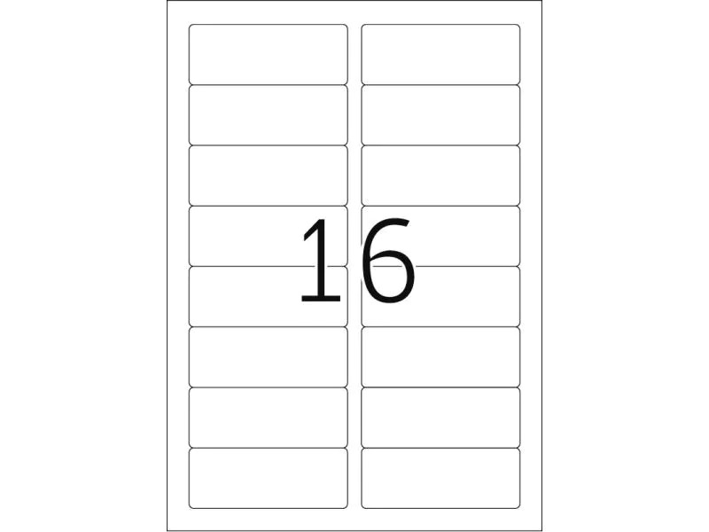 HERMA Namensetiketten 4588 88.9 x 33.8 mm, 160 Etiketten